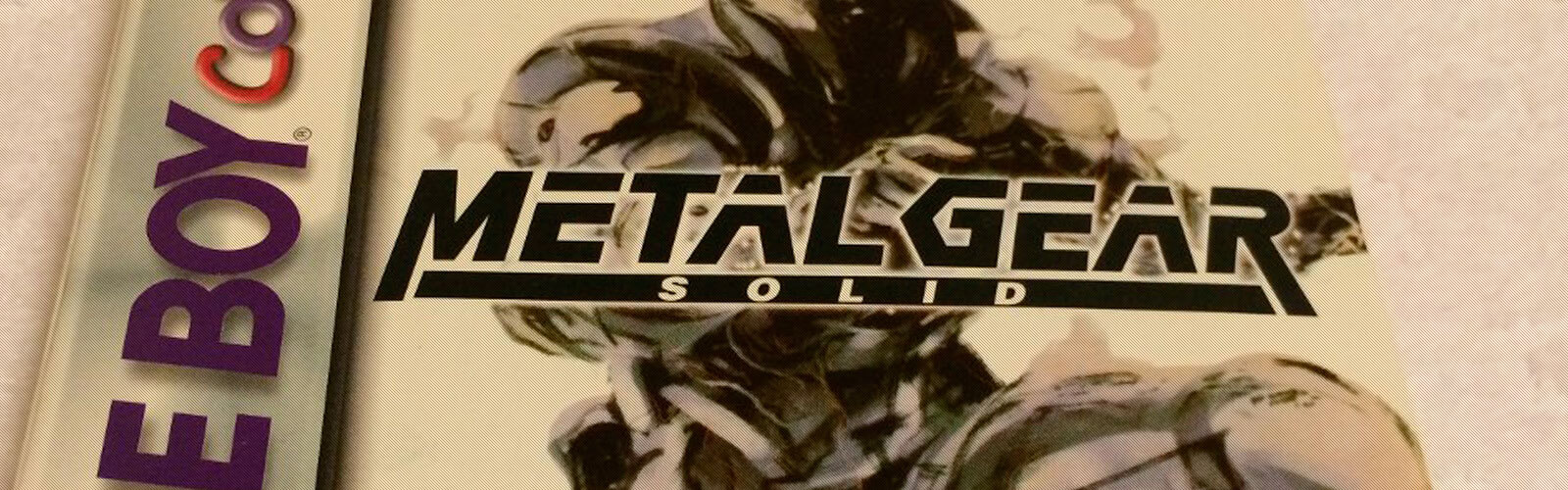 Aquisição - Metal Gear Solid (Game Boy Color) Cover