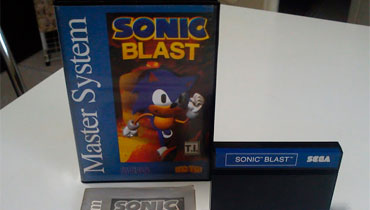 Aquisição - Sonic Blast (Master System) Cover