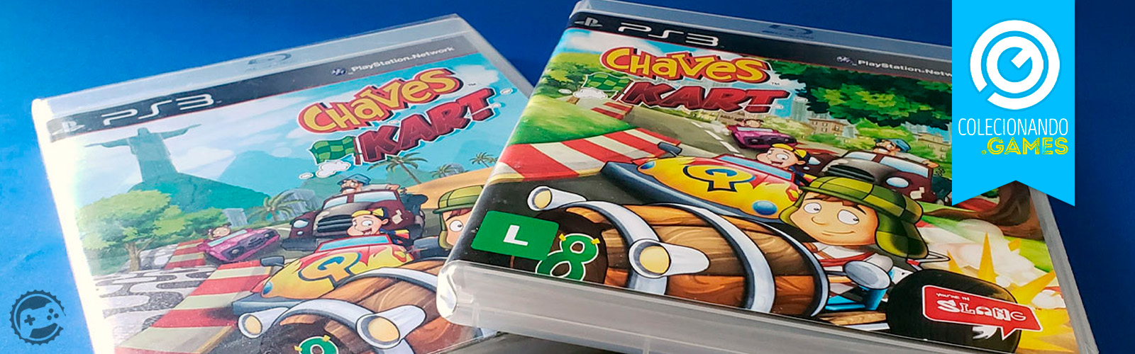 Variação rara do jogo Chaves Kart para PlayStation 3 Cover