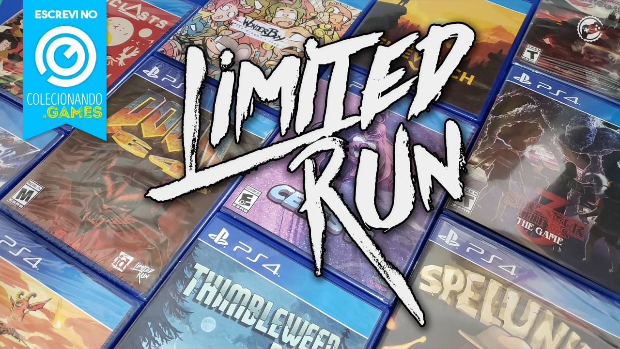 Limited Run e a paixão por jogos em mídia física Cover