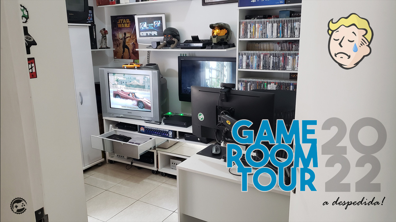 Gameroom tour 2022, a despedida! Cover