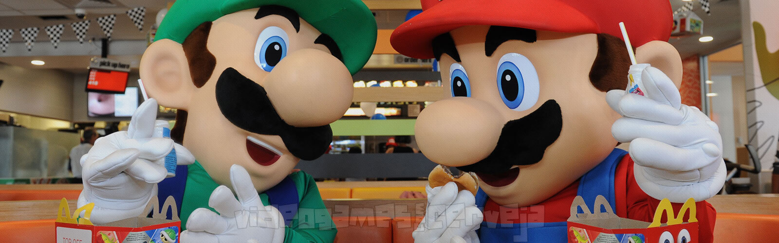 Super Mario voltará a ser tema dos brindes do McLanche Feliz em Novembro Cover