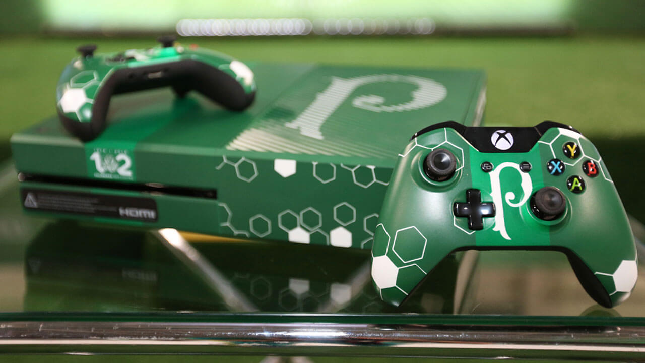 Microsoft lançará edição limitada do Xbox One para celebrar o aniversário do Palmeiras Cover