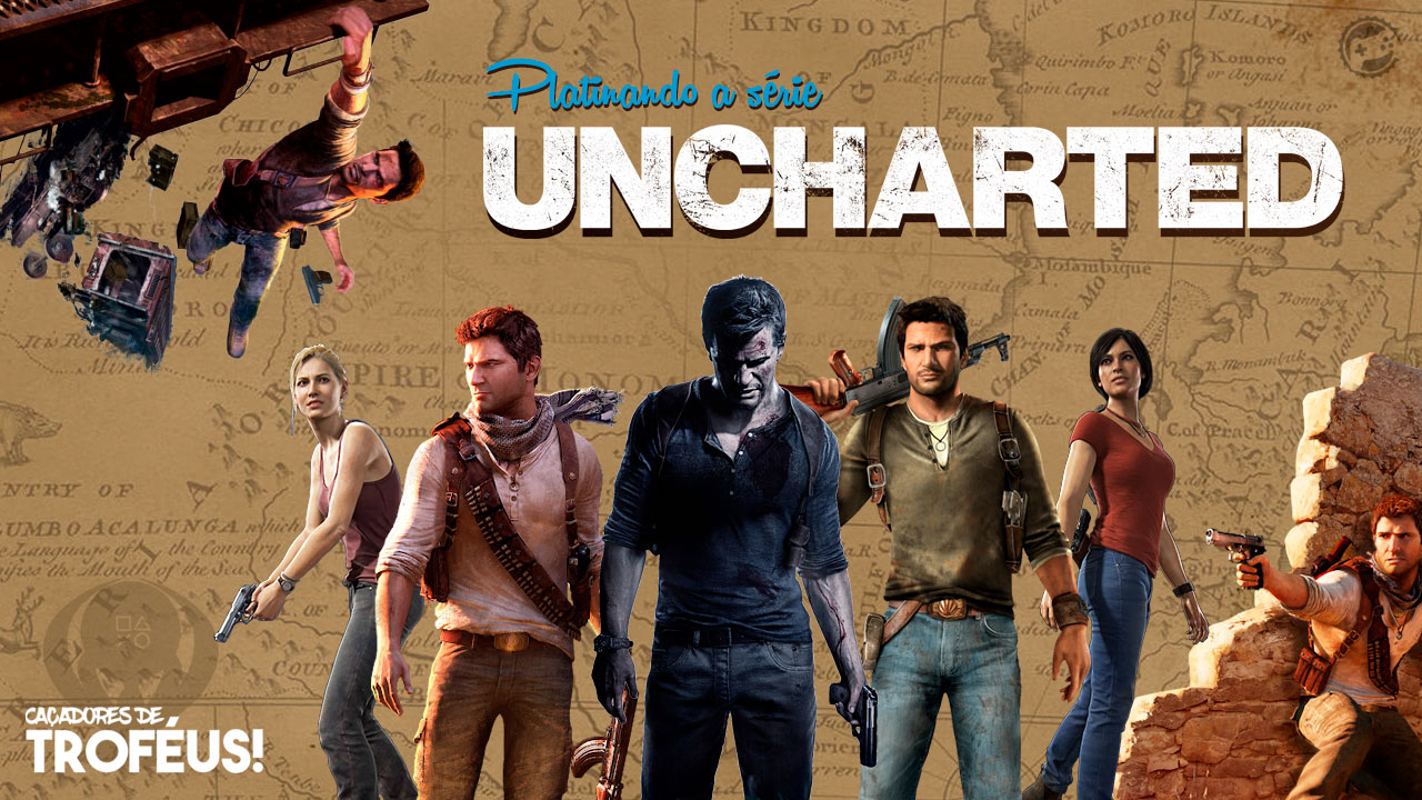 Platinando a série Uncharted! Cover