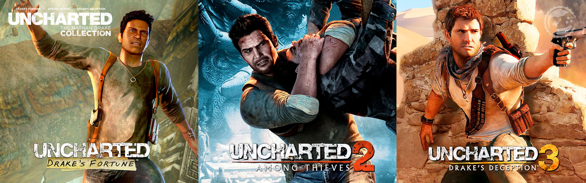 Nathan Drake - Uncharted 1, 2, 3 and 4